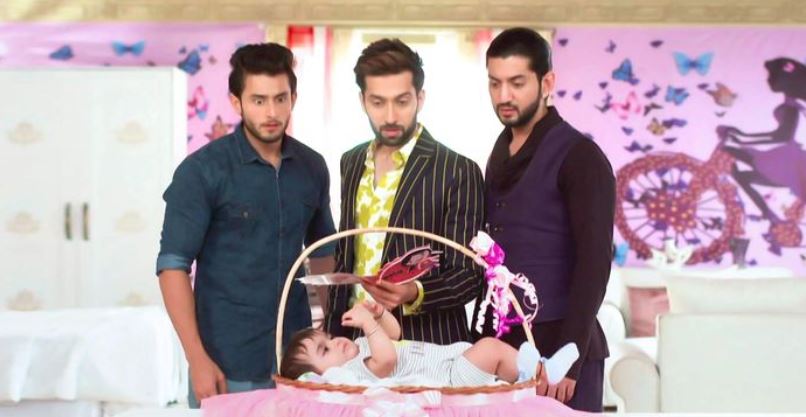 Oberoi brothers to accept the baby in Ishqbaaz