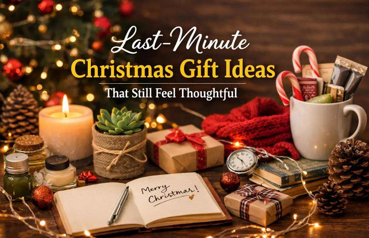 Last-Minute Christmas Gift Ideas That Still Feel Thoughtful