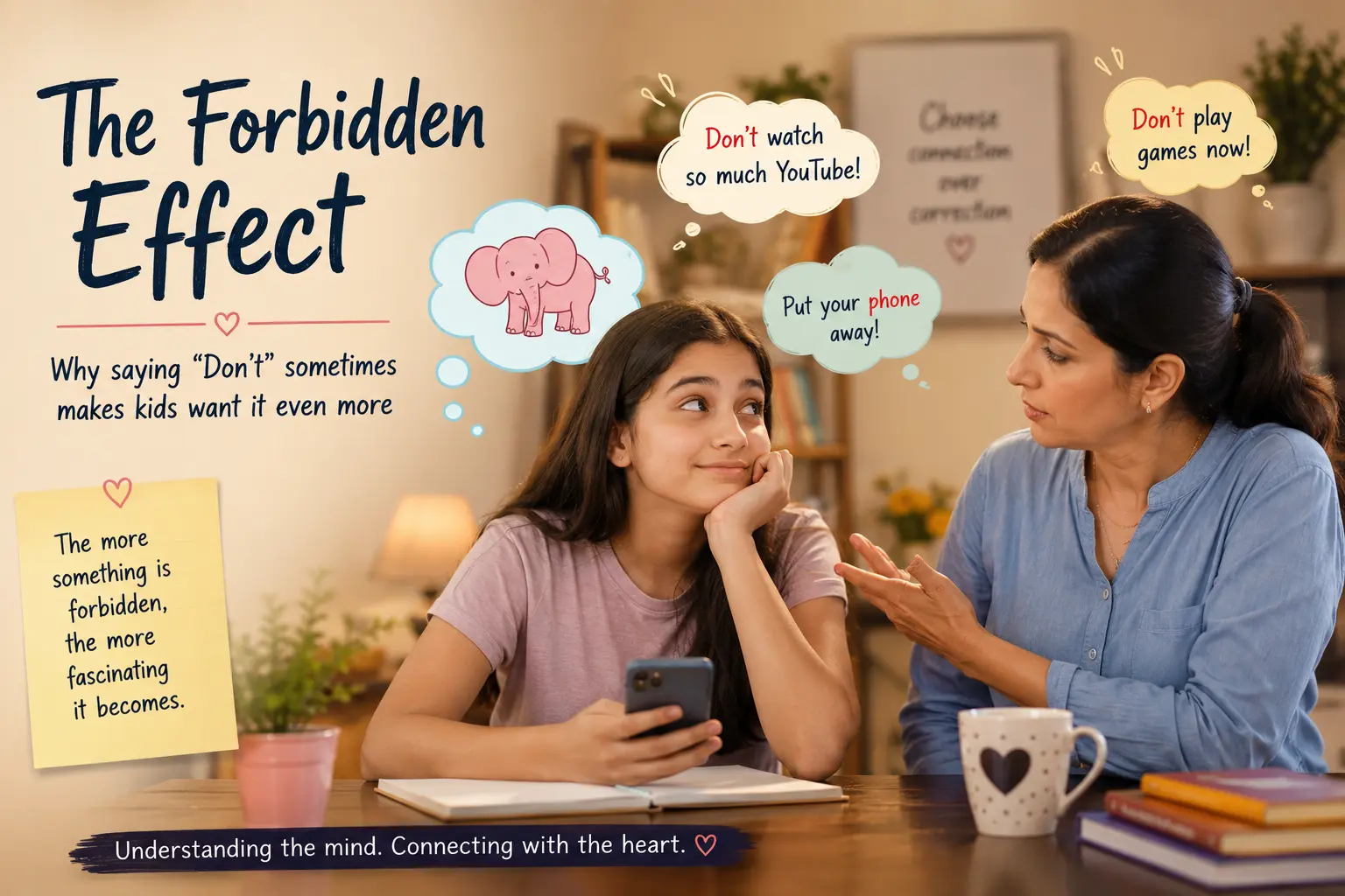 The Forbidden Effect: Why Saying “Don’t” Sometimes Makes Kids Want It Even More