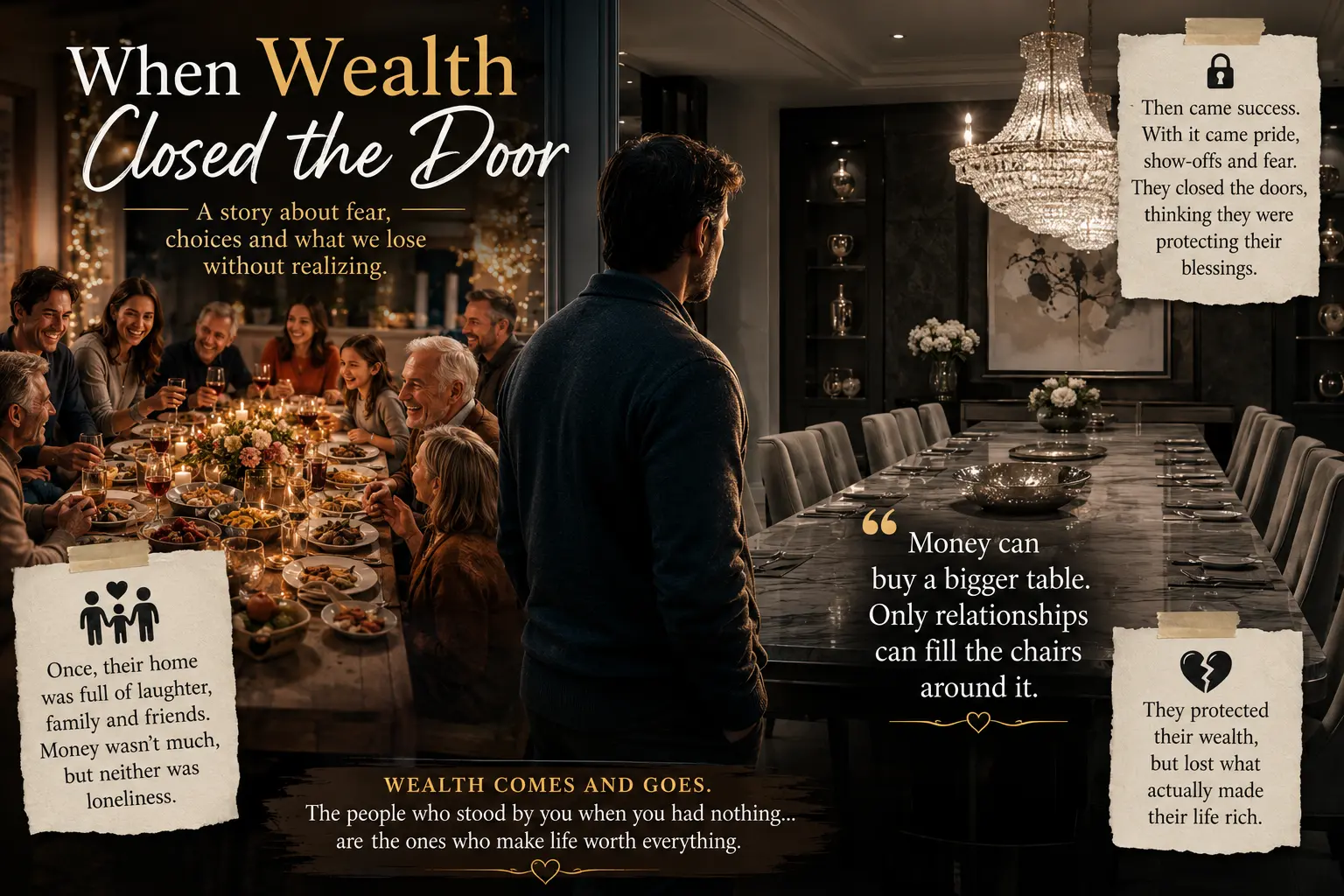 The Wisdom Chronicles: When Wealth Closed the Door