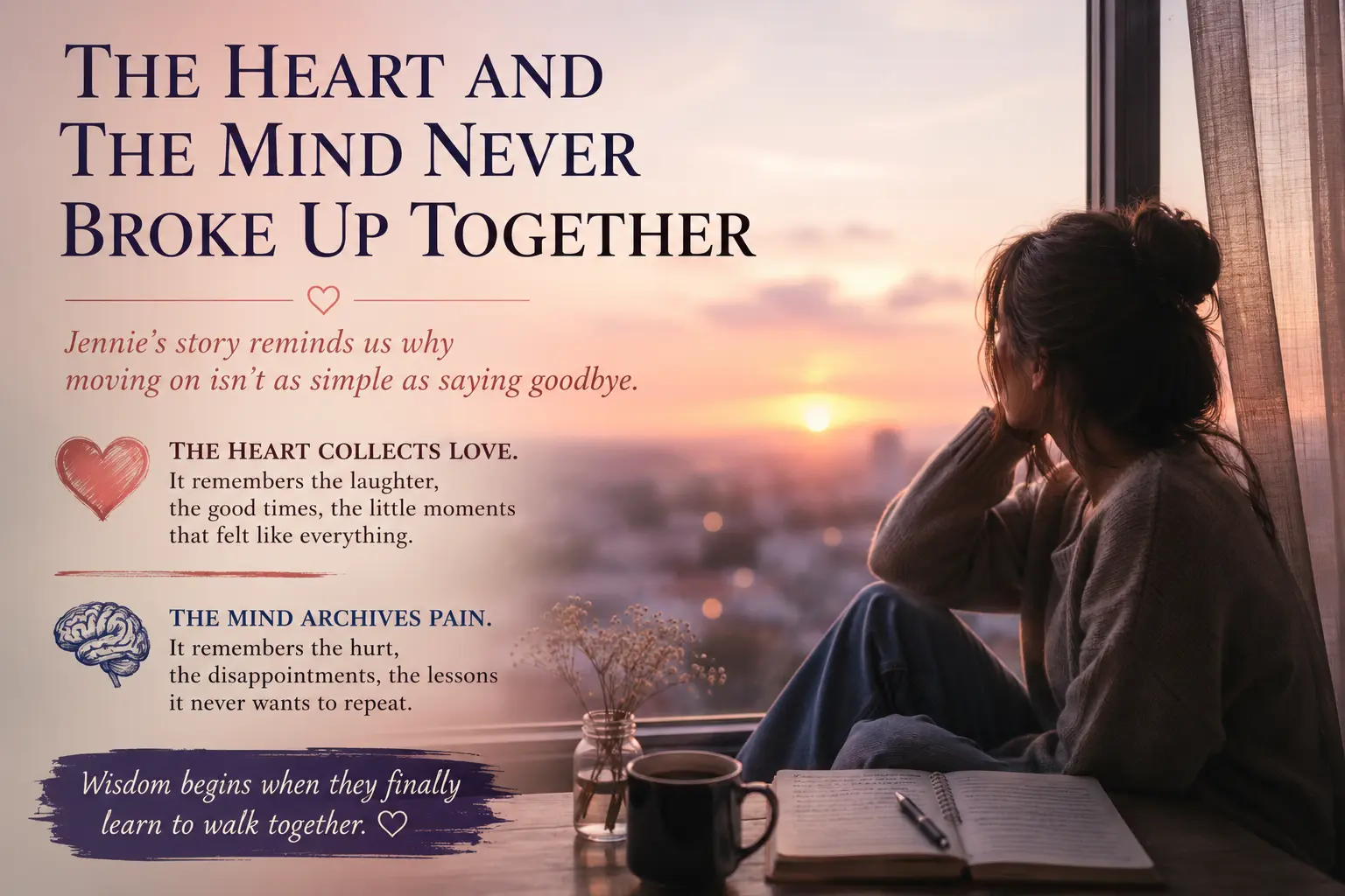 The Heart and the Mind Never Broke Up Together