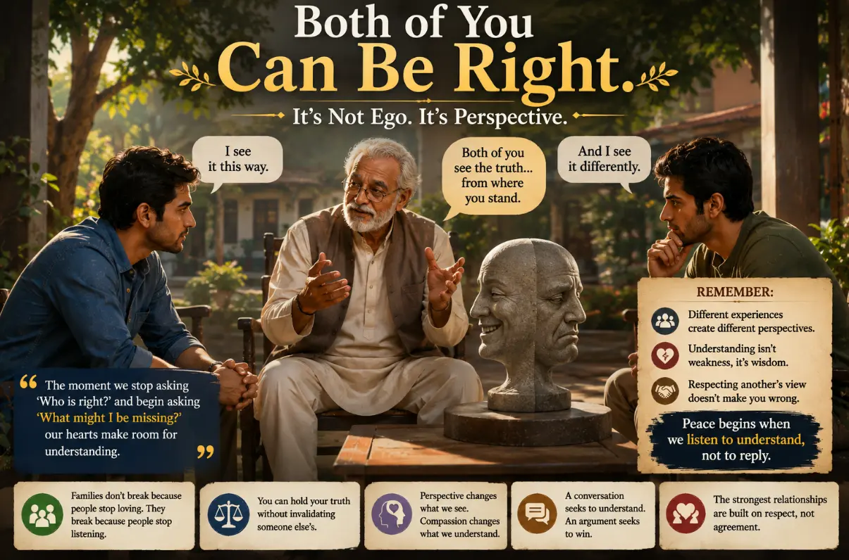 Both of You Can Be Right. It’s Not Ego. It’s Perspective.